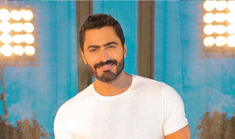 بالفيديو والصور - اللون الأبيض يطغى على حفل تامر حسني في الدومينيكان