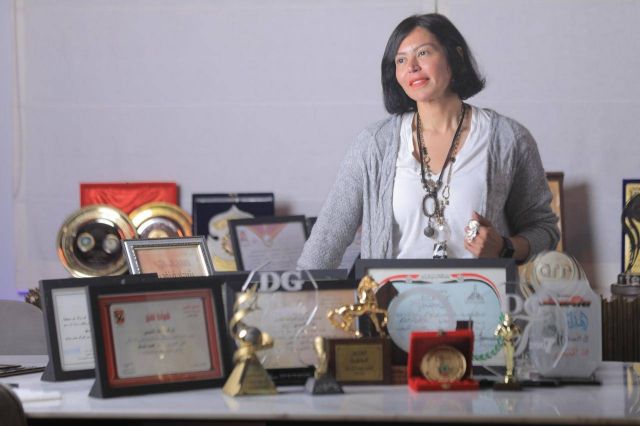 لقاء الخميسي تتحدث عن أعمالها