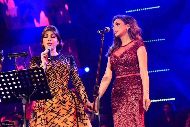 بالفيديو - إعتذارات وعتابات بين أنغام وأصالة