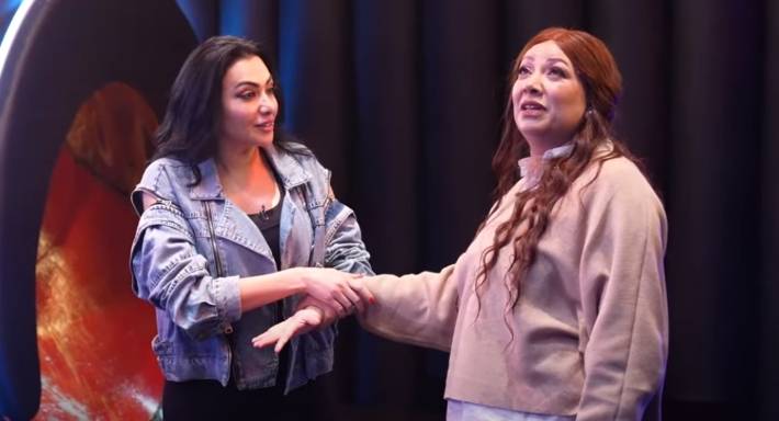 بالفيديو - تصريحات مثيرة لميرهان حسين وانتصار في 