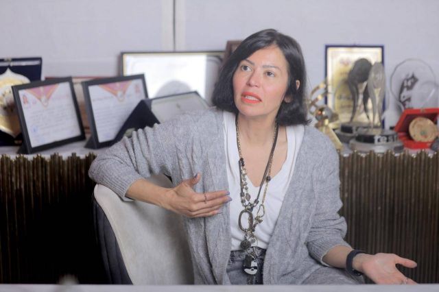 لقاء الخميسي تتحدث عن أرشفة أعمالها