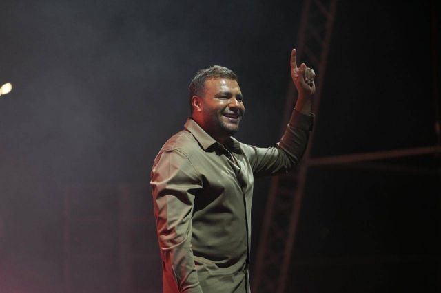 رامي صبري في الحفل