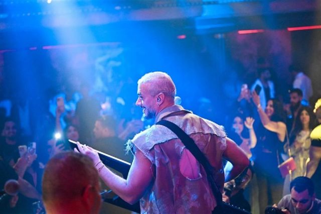 سعد لمجرد في الحفل