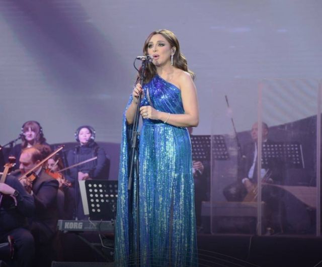 أنغام تحيي احتفالية تحرير سيناء