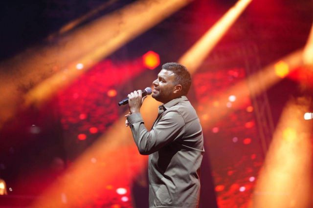 رامي صبري  في الحفل