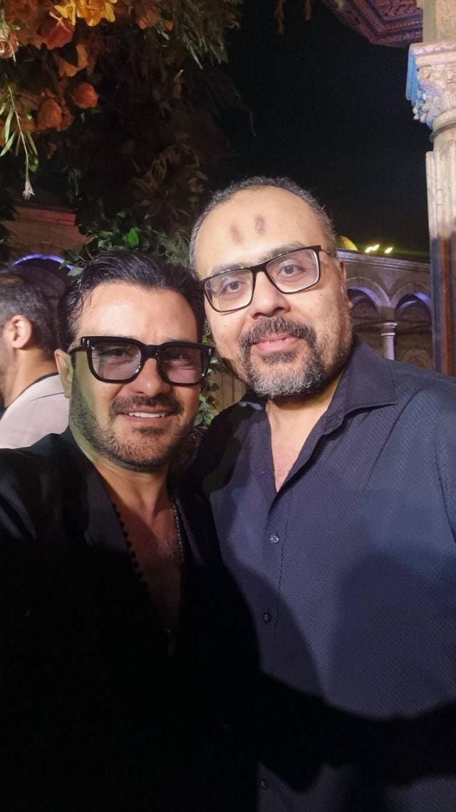 محمد رجب في زفاف المخرج إسماعيل فاروق