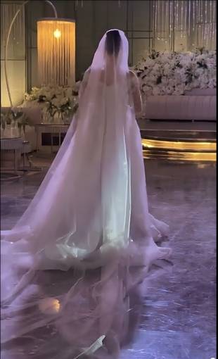 ريم العلي في زفافها