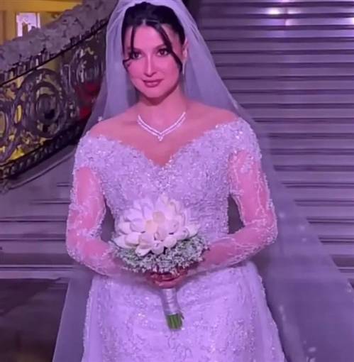 ريم العلي في زفافها