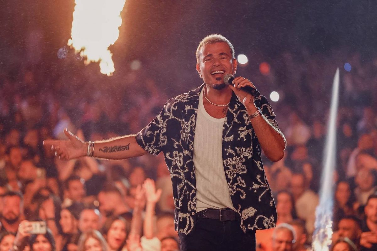 عمرو دياب يُشعل أجواء العيد بحفل ضخم في الجونة