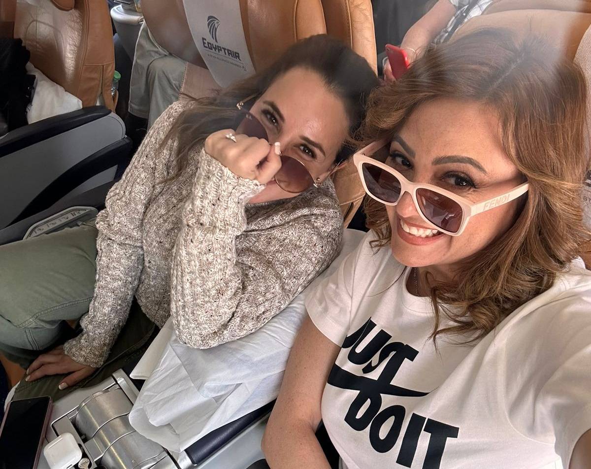 بالصور - بشرى وشيري عادل في السويد لهذا السبب!؟