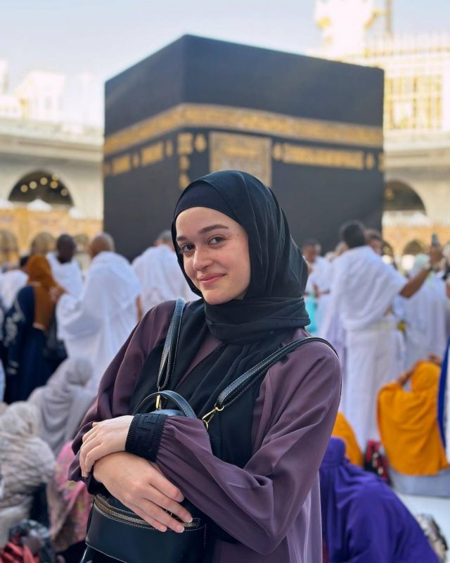 نور إيهاب في الحرم المكّي