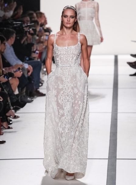 Elie Saab من عروض باريس لربيع وصيف <strong>2014</strong>