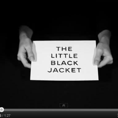 سترة شانيل الصغيرة السوداء