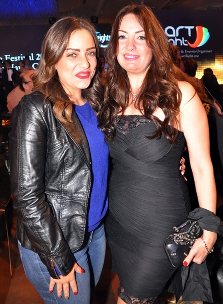  نيرمين الفقي وريم البارودي 