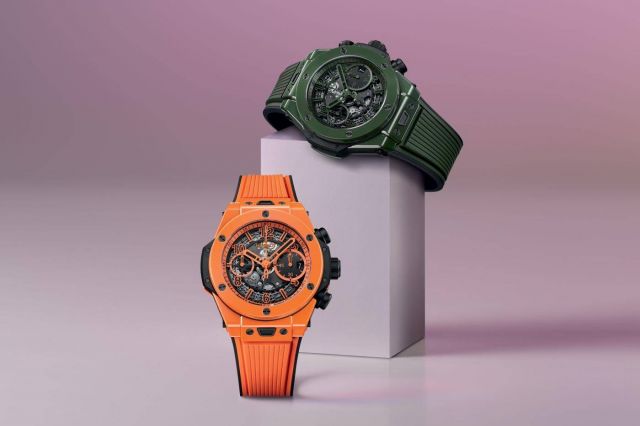 UNICO DARK GREEN CERAMIC & UNICO ORANGE CERAMIC