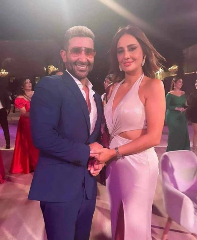 حلا شيحة وأحمد سعد