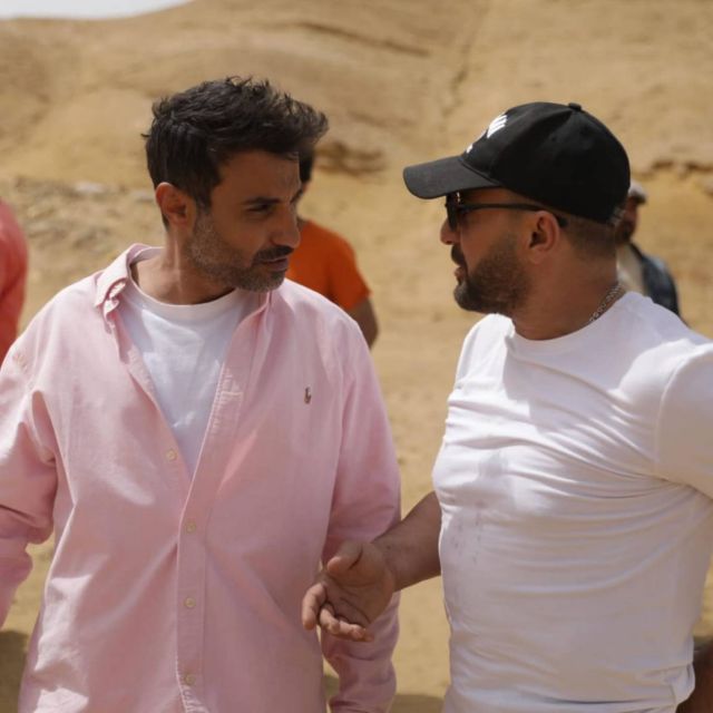 أحمد فهمي والسقا في 
