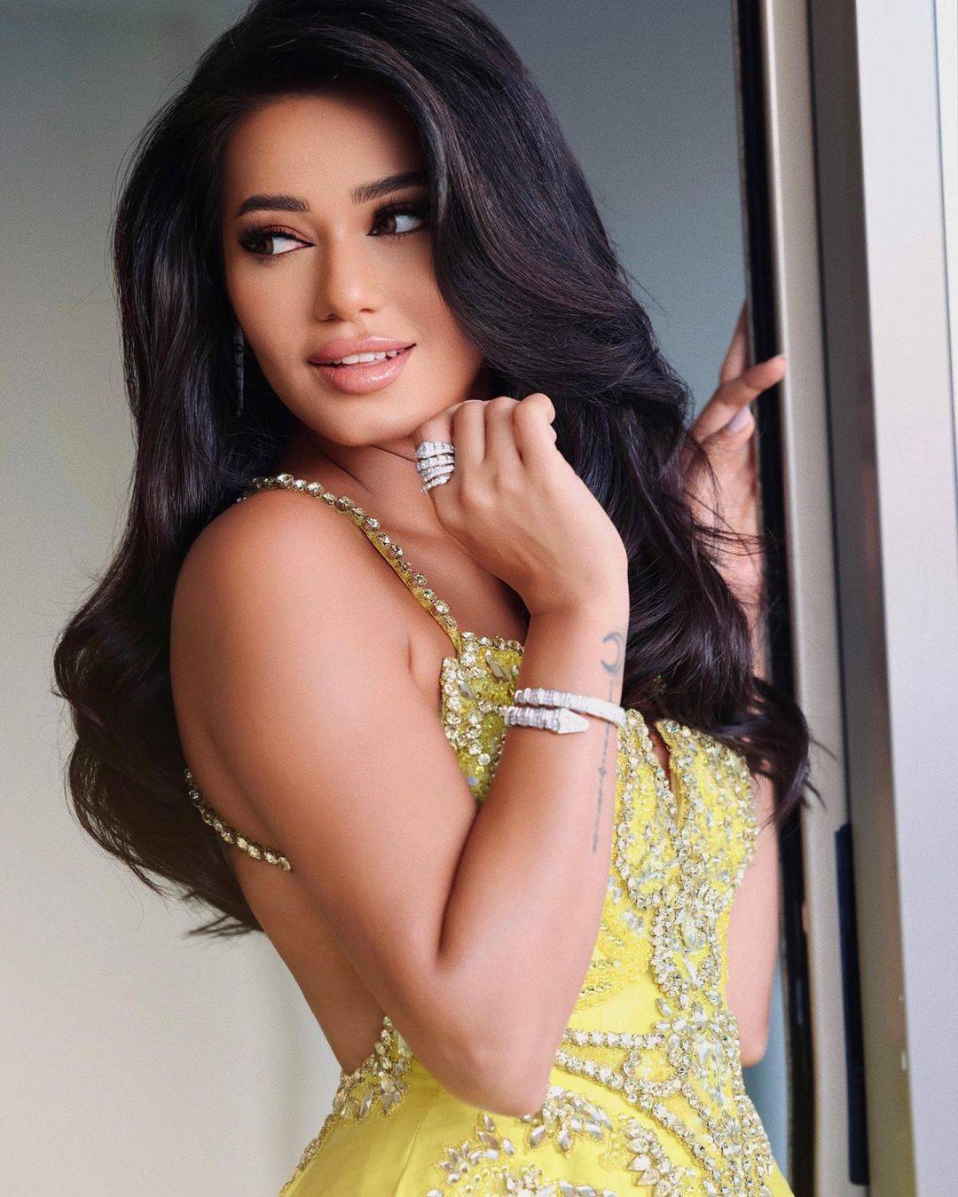 الظهور الأول لعاليا ابنة رحمة رياض