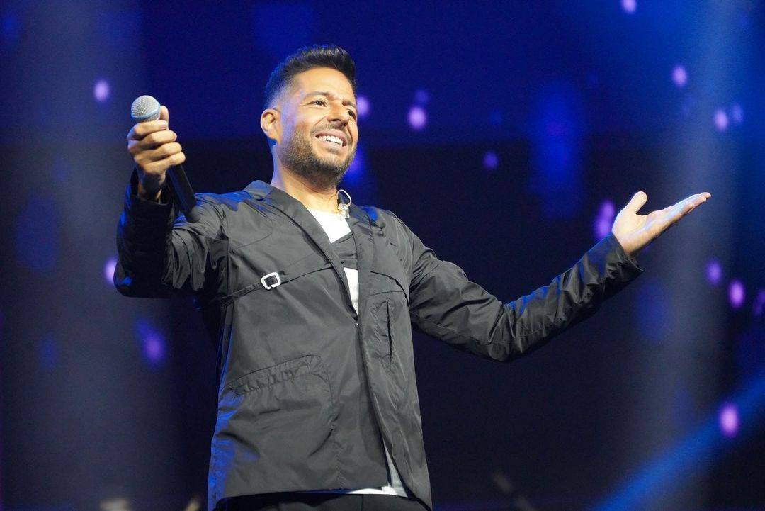 محمد حماقي يفتتح أولى حفلات مشروع 