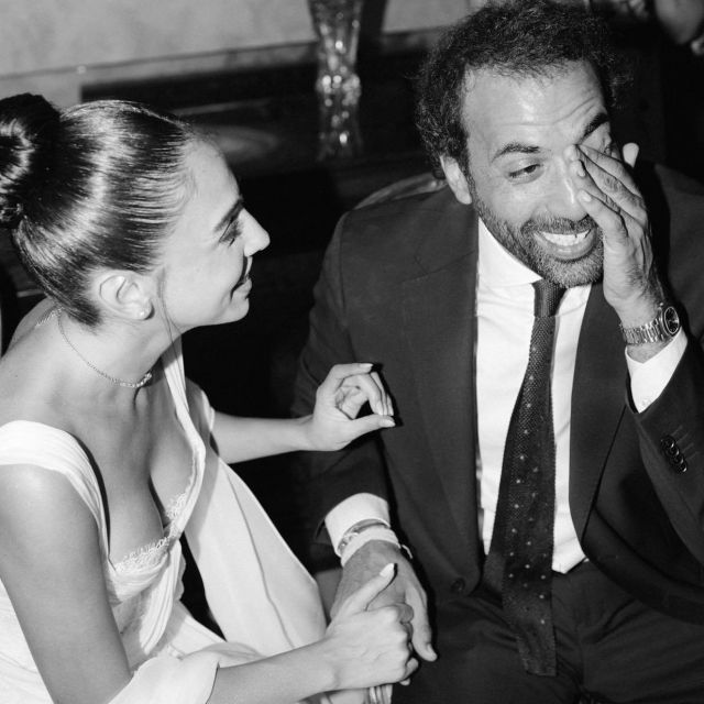 إدريس عبد العزيز وسلمى أبو ضيف