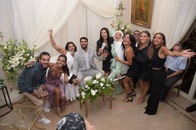 خطوبة ابنة امل رزق