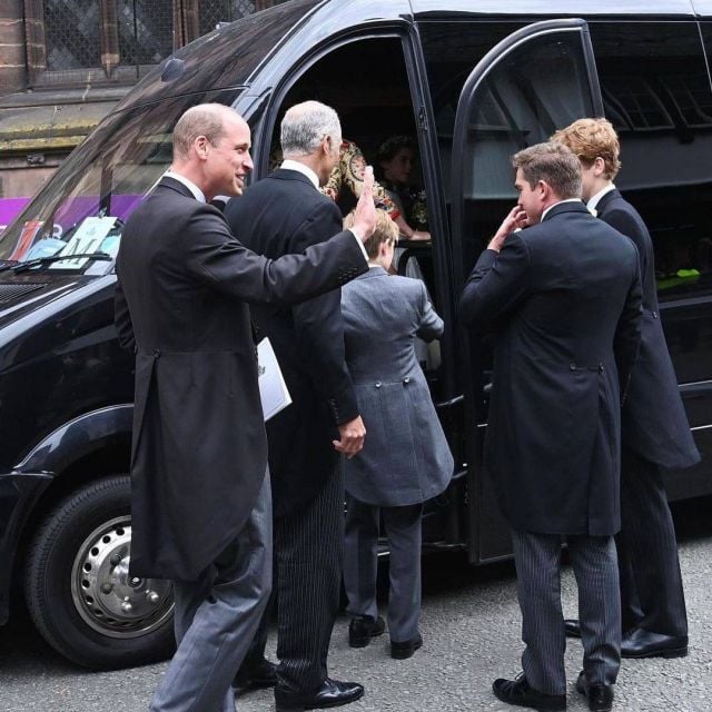 حفل زفاف هيو ريتشارد لويس غروسفينور وأوليفيا هنسون