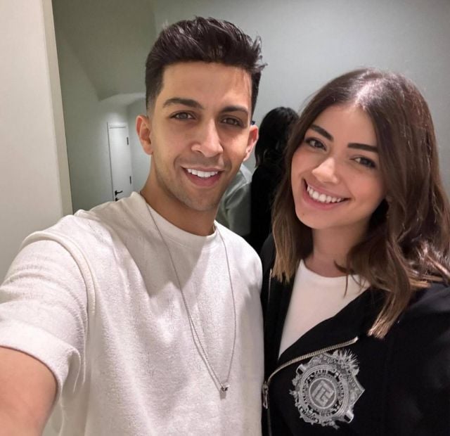 ليلى زاهر وهشام جمال