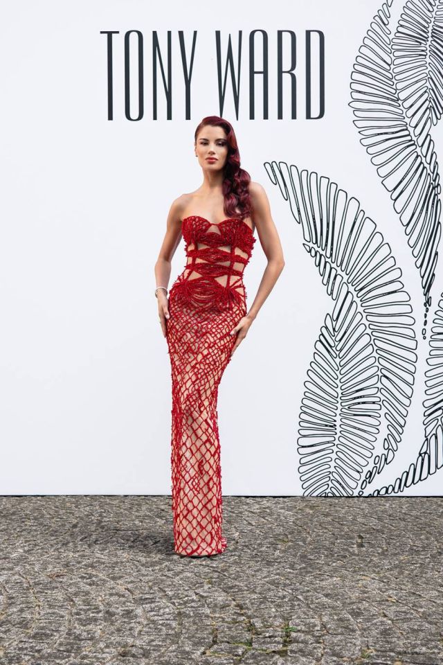 ARIADNA GUITTEREZ TONY WARD COUTURE