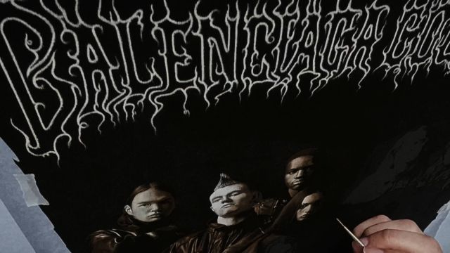 BALENCIAGA 53RD COUTURE MAKING OF IMAGES_HANDPAINTING 