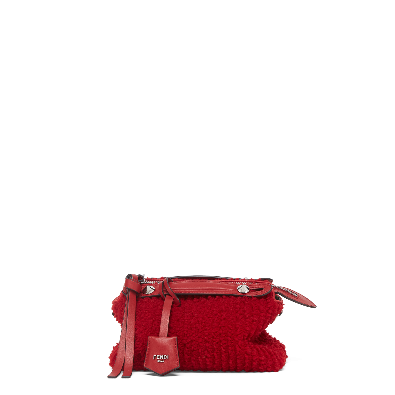 By The Way Selleria bag_Mini Sculpted Shearling Red By The Way Selleria bag_Mini Sculpted Shearling Red