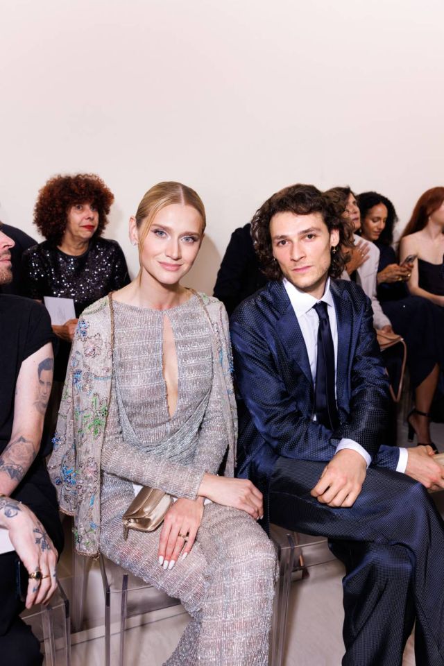 Celina Locks and Hugo Marchand