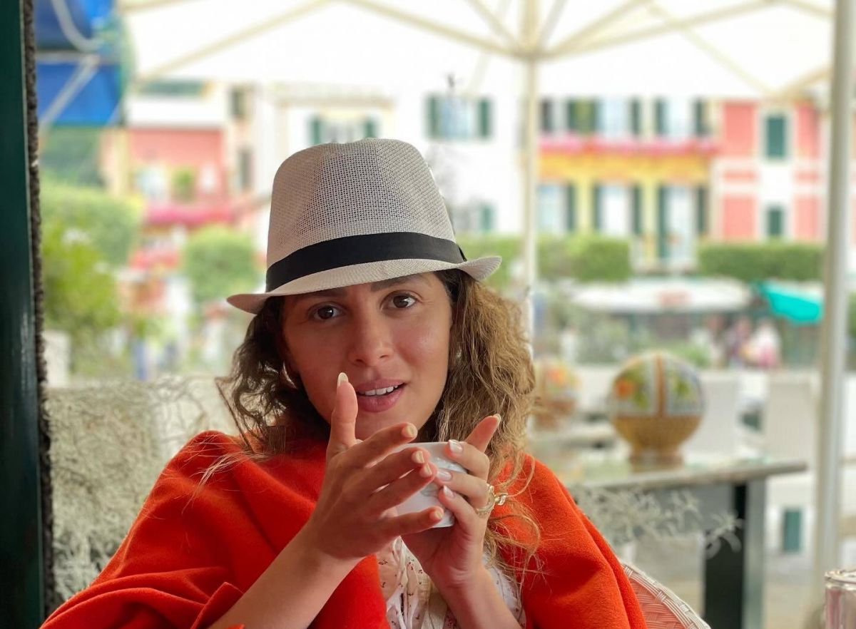 جميلة عوض تنشر صوراً جديدة من شهر العسل