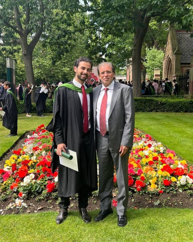 خالد يوسف ونجله