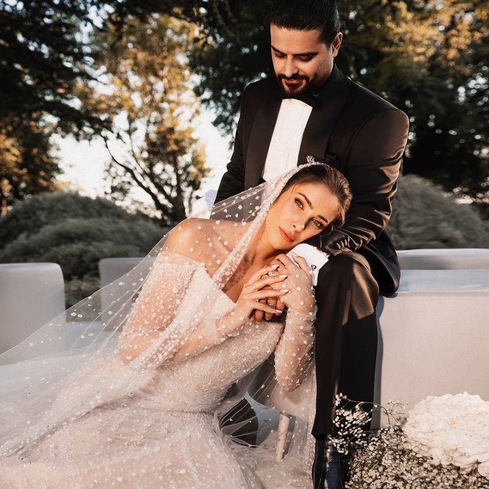 بالفيديو - دانييلا رحمة وناصيف زيتون في شهر العسل