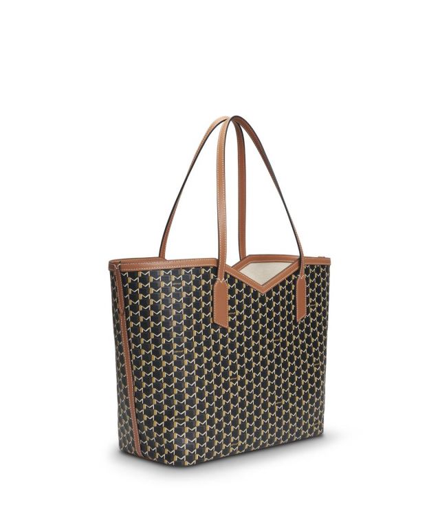 MM Contrasted Stitching Marron V3 Side