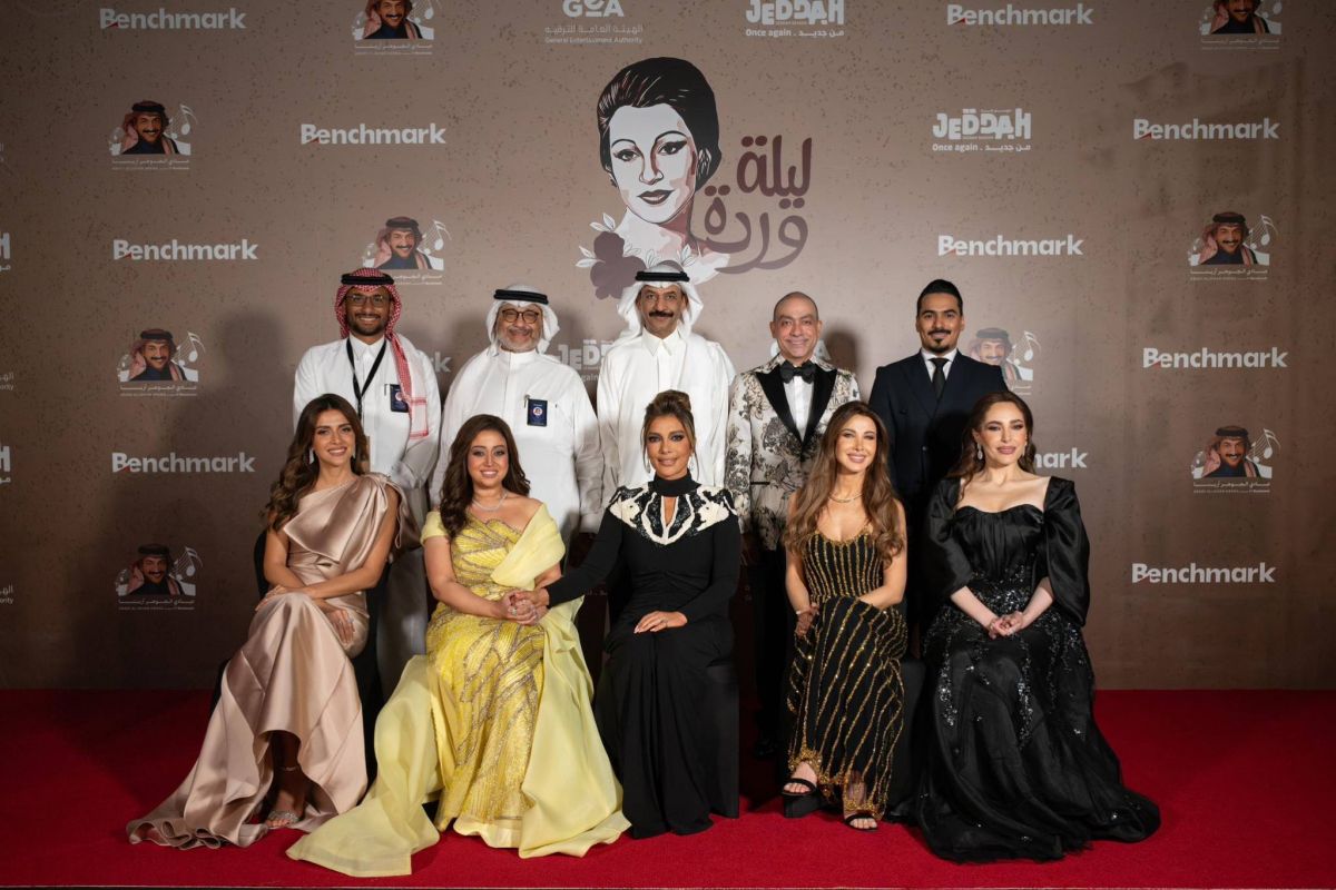 نانسي عجرم وأصالة وعبير نعمة وريهام عبد الحكيم في 