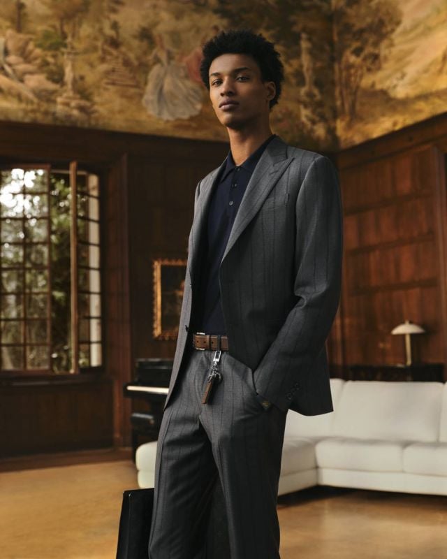 LV NEW FORMAL SPRING SUMMER 2025 LOOK 6