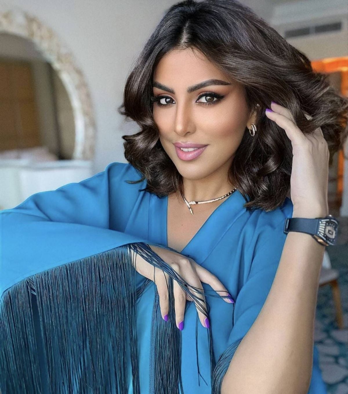 دانة الطويرش تعاني نوبات القلق وزوجها يصدمها