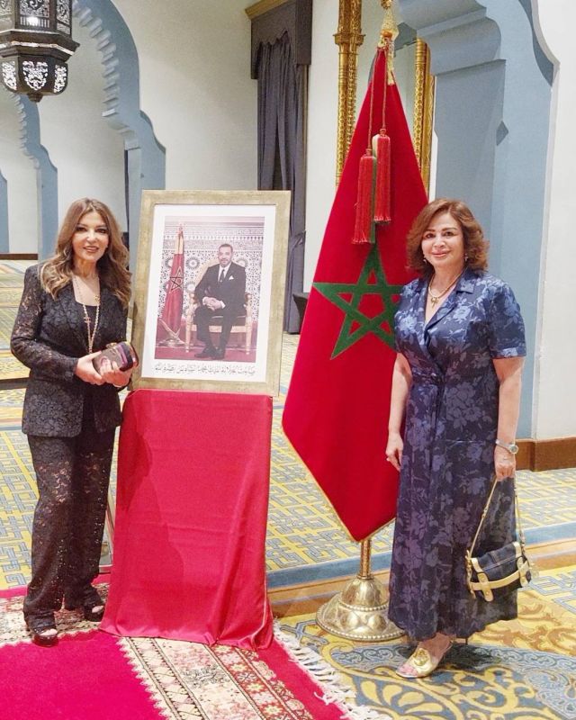 إلهام شاهين وسميرة سعيد في الحفل