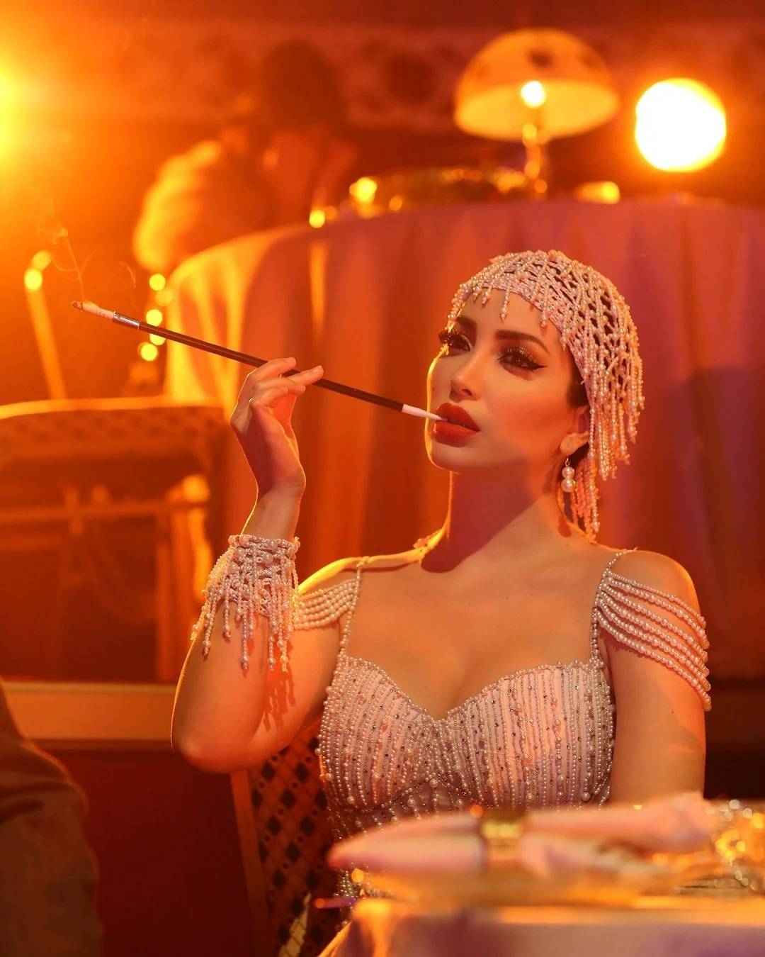 نسرين طافش تستعرض جمالها بصور عفوية