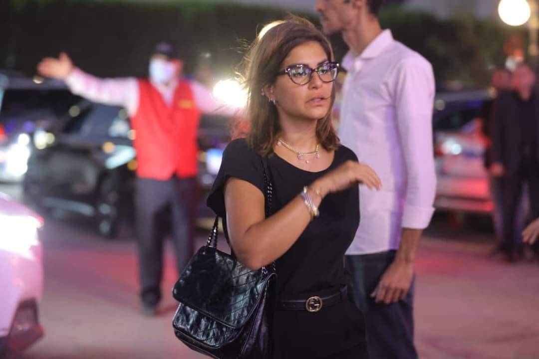 منة فضالي تصل العزاء منة فضالي تصل العزاء