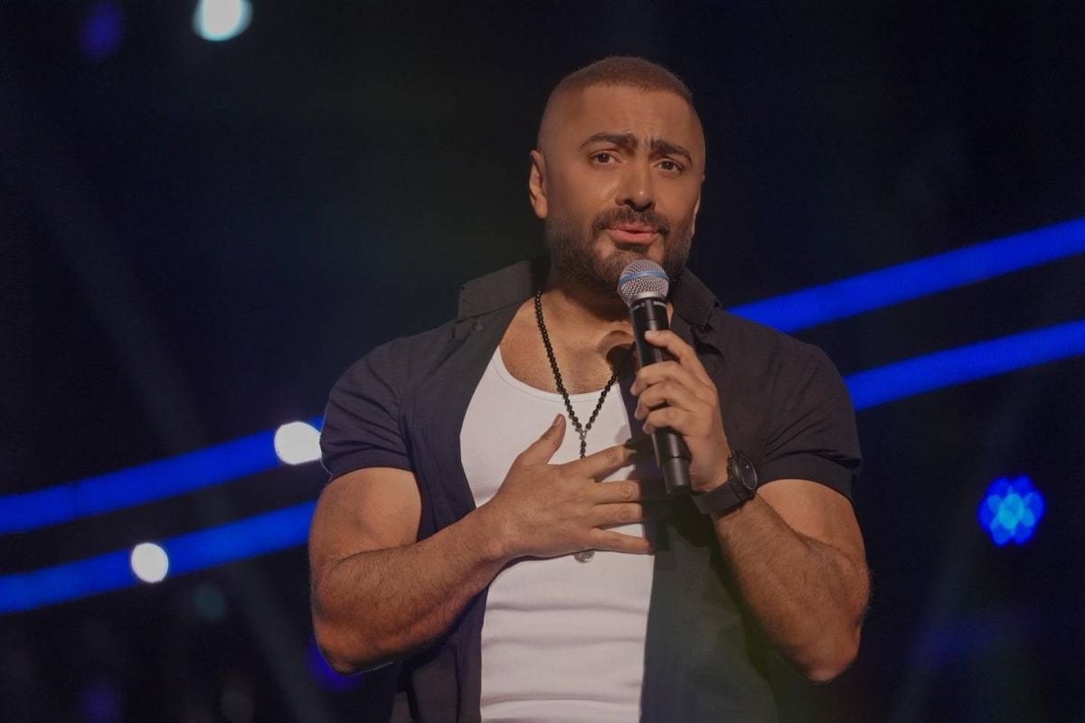 تامر حسني يوجّه رسالة إلى جمهور السعودية