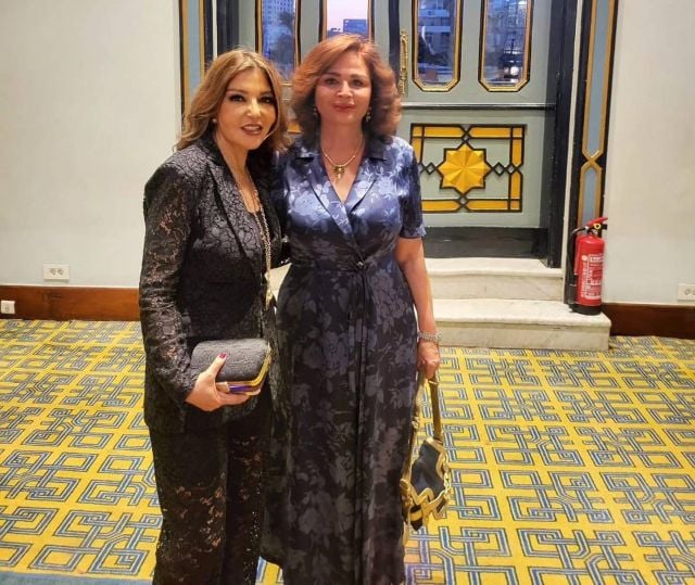 إلهام شاهين وسميرة سعيد