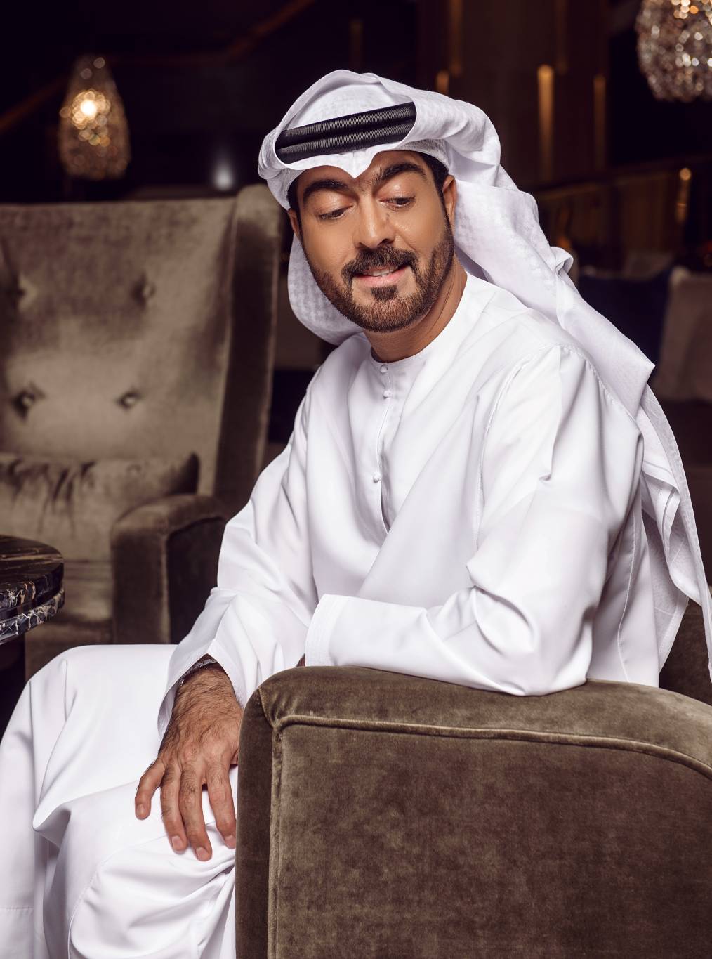 نجوم الخليج يتفاعلون مع جديد محمد المازم 