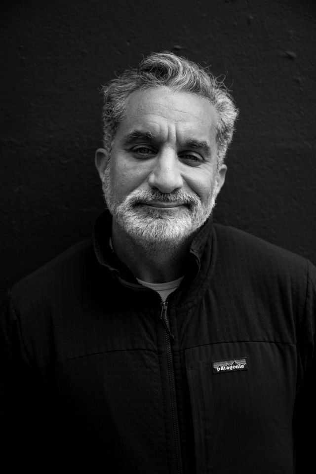 باسم يوسف إلى جانب ناصر القصبي ونجوى كرم في Arabs Got Talent