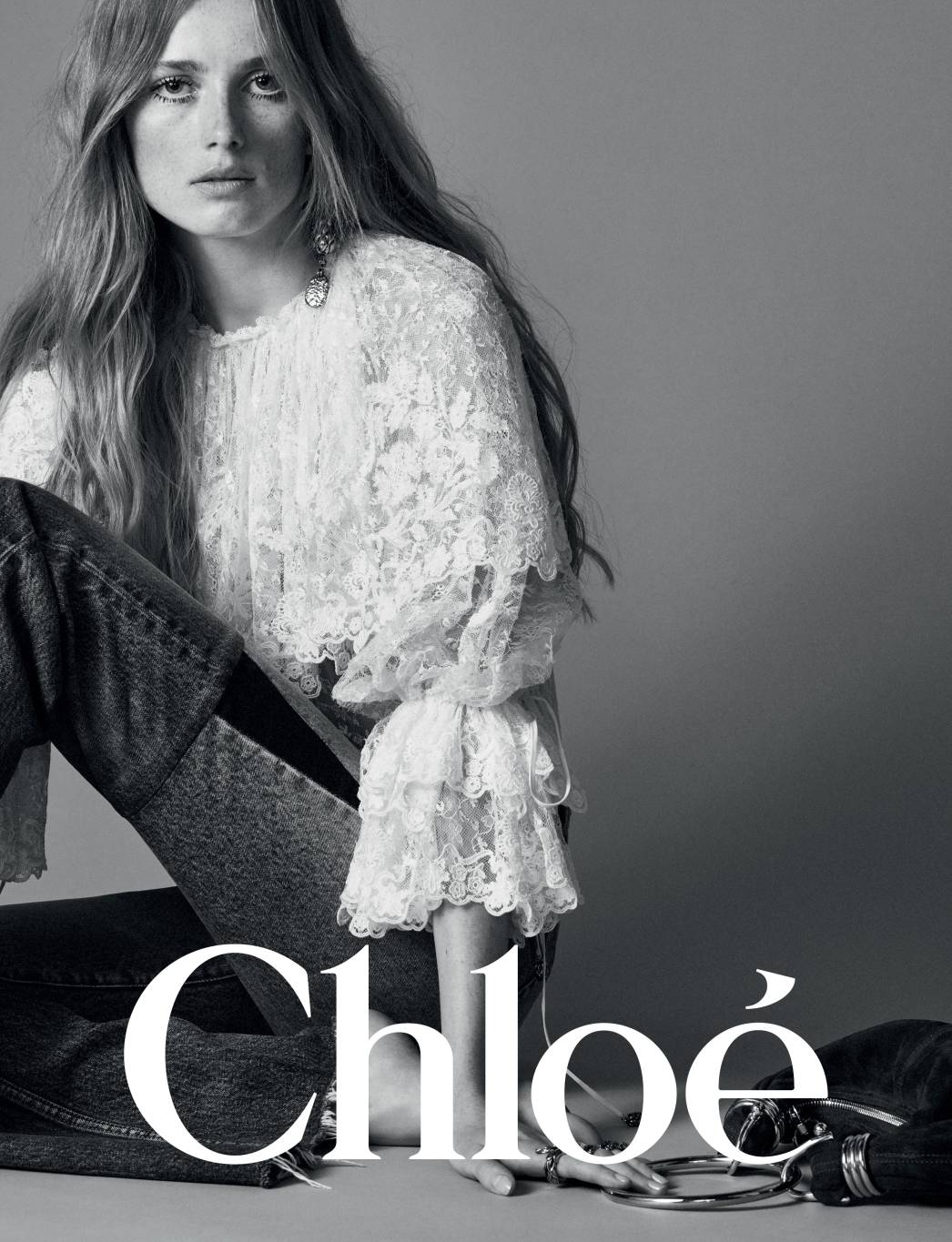 Chloé Winter 2024 Campaign - Rianne Van Rompaey Chloé Winter 2024 Campaign - Rianne Van Rompaey