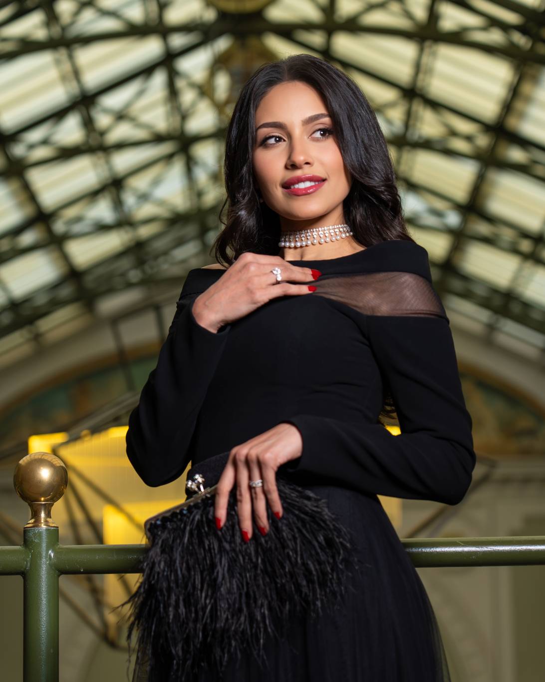 إلهام علي في Septimius Award بإطلالة كلاسيكية ساحرة