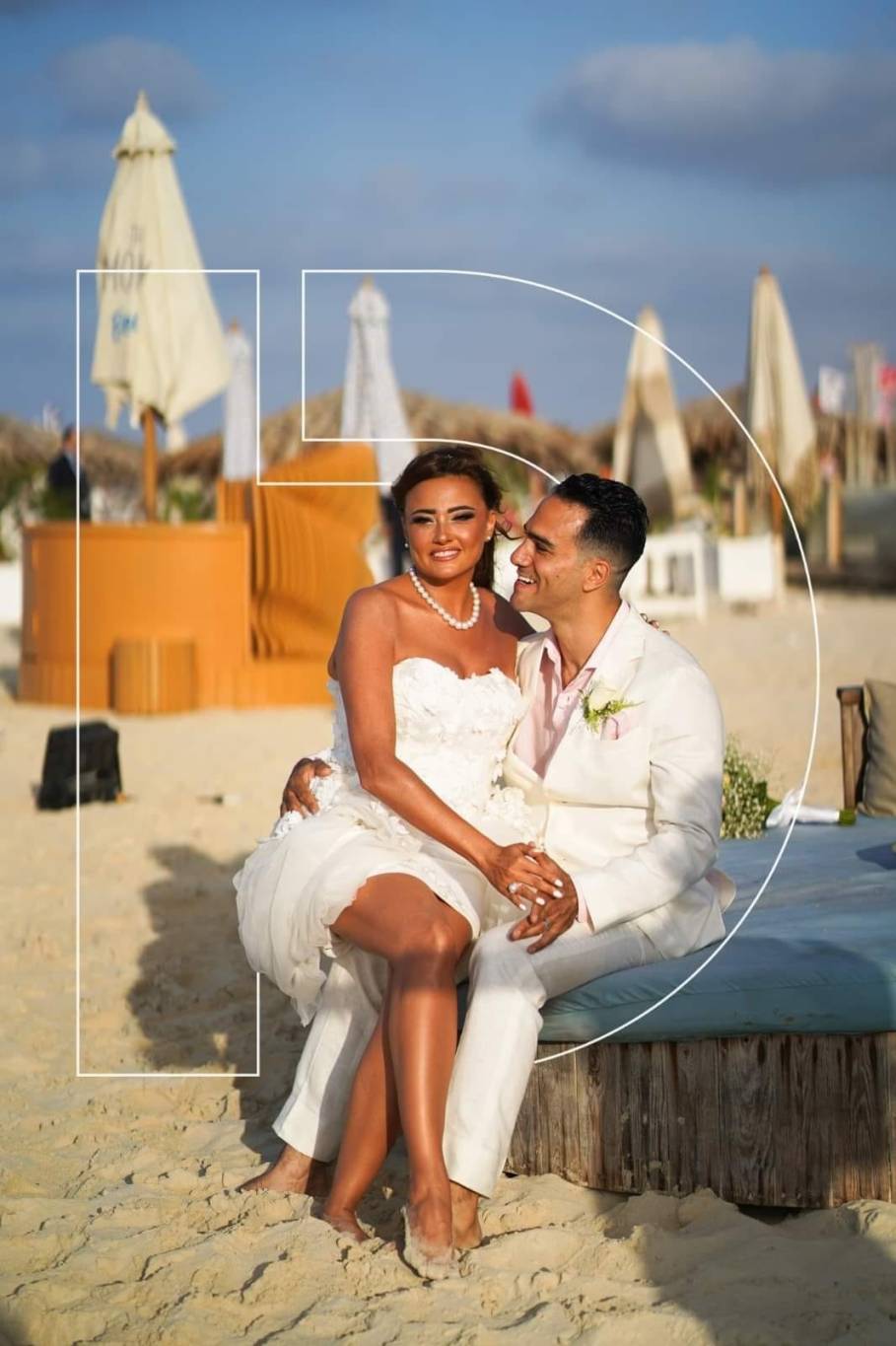 الصور الأولى من حفل زفاف بشرى في الساحل الشمالي