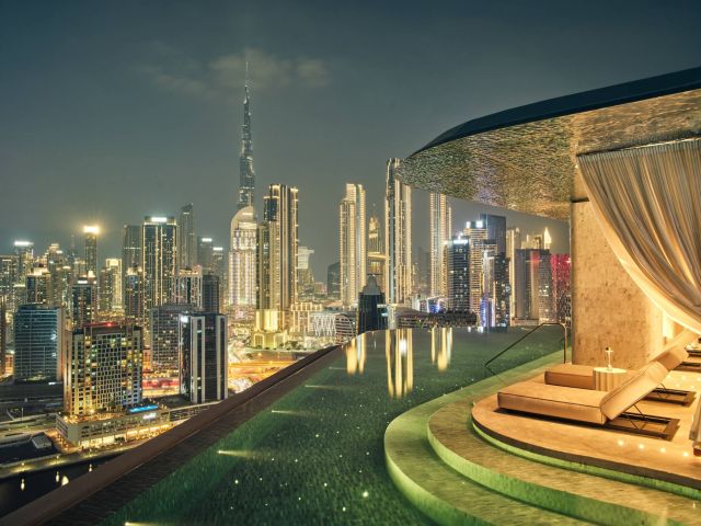The Lana-High Society-poolcabanas-evening-DorchesterCollection The Lana-High Society-poolcabanas-evening-DorchesterCollection