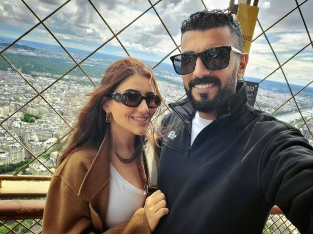 مي عمر ومحمد سامي